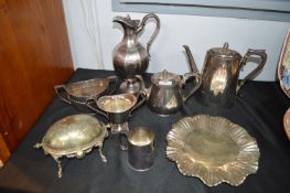 Silver Plate Teapots etc. by Mappin & Webb