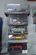 Five James Bond Diecast Vehicles from Diamonds are Forever by G.E. Fabbri
