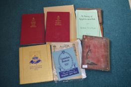 Postcard Album, Royalty Books, etc.