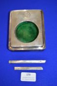 Hallmarked Sterling Silver Pocket Watch Case