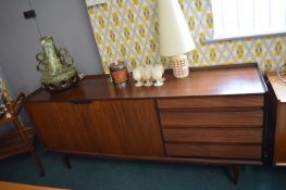 Retro Teak Sideboard with Cutlery Inserts
