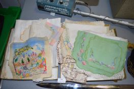 Vintage Linens, Embroideries, etc.