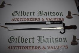 1878 Rifle Bayonet