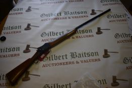 Greener's GP Gun Lever Action Single Barrel 12 Bore Shotgun Serial No.60555