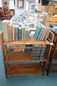 1930's Oak Folding Bookshelves