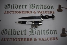 Reproduction SS Service Dagger