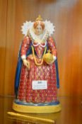 Royal Worcester Figurine - Queen Elizabeth I (AF)