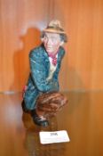 Royal Doulton Figurine with Green Stamp - The Poacher HN2043