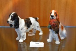 Two Royal Doulton Cocker Spaniels