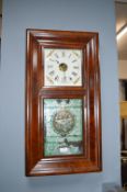 American Wall Clock by the Ansonia Company, Connecticut USA