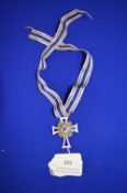 German 1938 Mother's Cross for Six Children