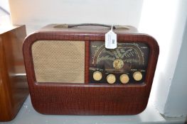 Radionette Kurer Portable Valve Radio