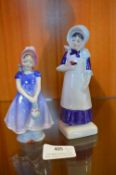 Two Small Royal Doulton Figurines - Anna and Ivy