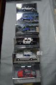 Six James Bond Diecast Vehicles from A View to a Kill by G.E. Fabbri