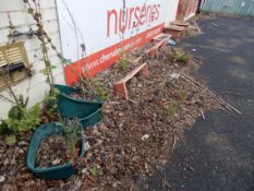 *Eight Plastic Plant Pots