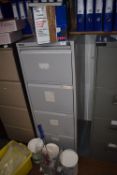 *Bisley Grey Four Drawer Foolscap Filing Cabinet