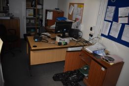 *Contents of Reception Room to Include two Redwood