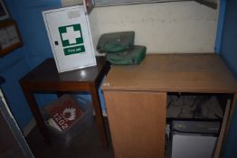 *Lightwood Effect Cabinet, Occasional Table, and T