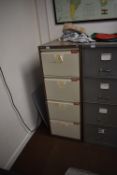 *Bisley Coffee & Cream Four Drawer Foolscap Filing