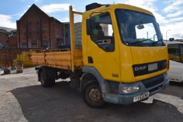 *DAF 45.150 LF 7.5 Ton Tipper Reg: YX53 CNO