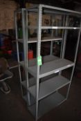 *Two 6ft Three Tier Steel Shelving Units