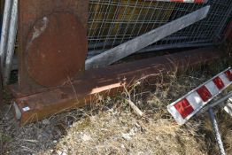 *Three Sections of Heavy Duty Angle Iron ~3m Long