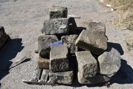 *Pallet of Reclaimed Sandstone Blocks