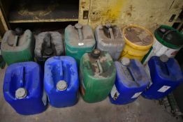 *Large Quantity of Assorted Part Used Oils