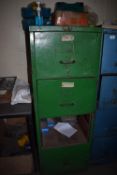 *Vintage Green Filing Cabinet