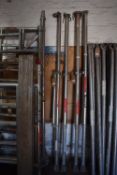 *Pair of Aluminium Mobile Scaffold Stabilisers 2.3