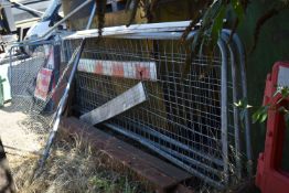 *Fourteen Sections of Barrier Fencing