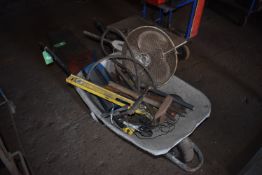 *Wheelbarrow Containing Various Hand Tools