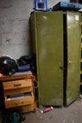 *Green 6ft Metal Storage Unit