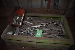 *Box of Paint Rollers and Small Steel Rods