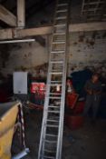 *Two 15 Rung Aluminium Ladders