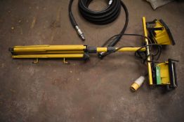 *110v Two Spot Work Light on Tripod Stand