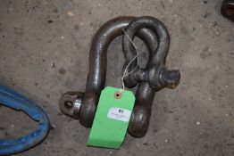 *6.5-ton and 4.75-ton Bow Shackles