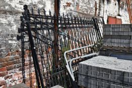 *Large Pair of Wrought Iron Gates to suit Opening ~24'3