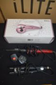Three Hair Styling Tools by Babyliss and Remington