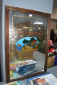 Reproduction Southern Comfort Mirror