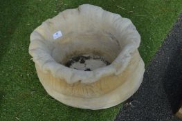 Concrete Sack Planter