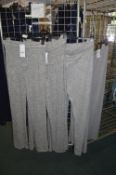 *Four Pairs of Evans Light Grey Joggers (assorted