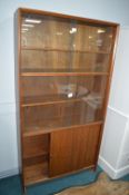 1970's Glazed Bookcase