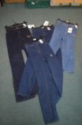 *Four Pairs of Evans Size: 20R Blue Jeans and Jegg