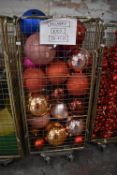 *Cage of Various Large Baubles (cage not included)