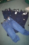 *Four Pairs of Evans Size: 14S Blue Jeans and Jegg
