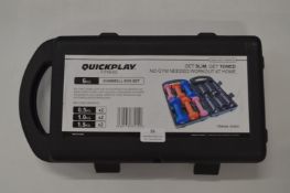 *Quickplay Fitness 6kg Dumbbell Box Set