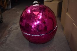 *Giant Christmas Bauble (in two halves)