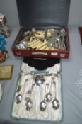 EPNS Cutlery Sets etc.
