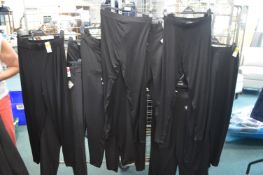 *Eleven Pairs of Evans Black Trousers Size: 22/24